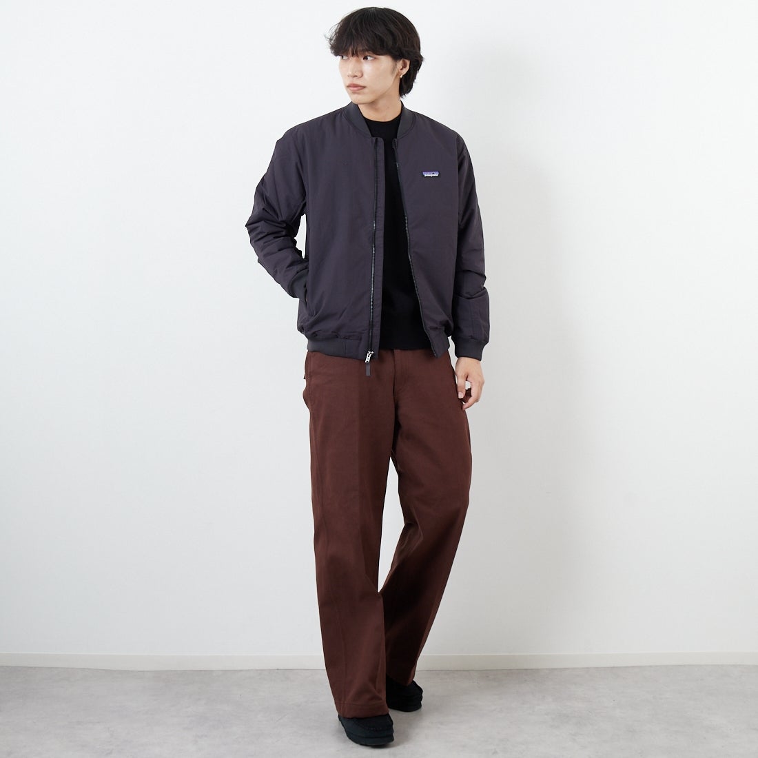 patagonia [パタゴニア] メンズ イスマスデックジャケット [27025] INBK &&モデル身長：179cm 着用サイズ：M&&