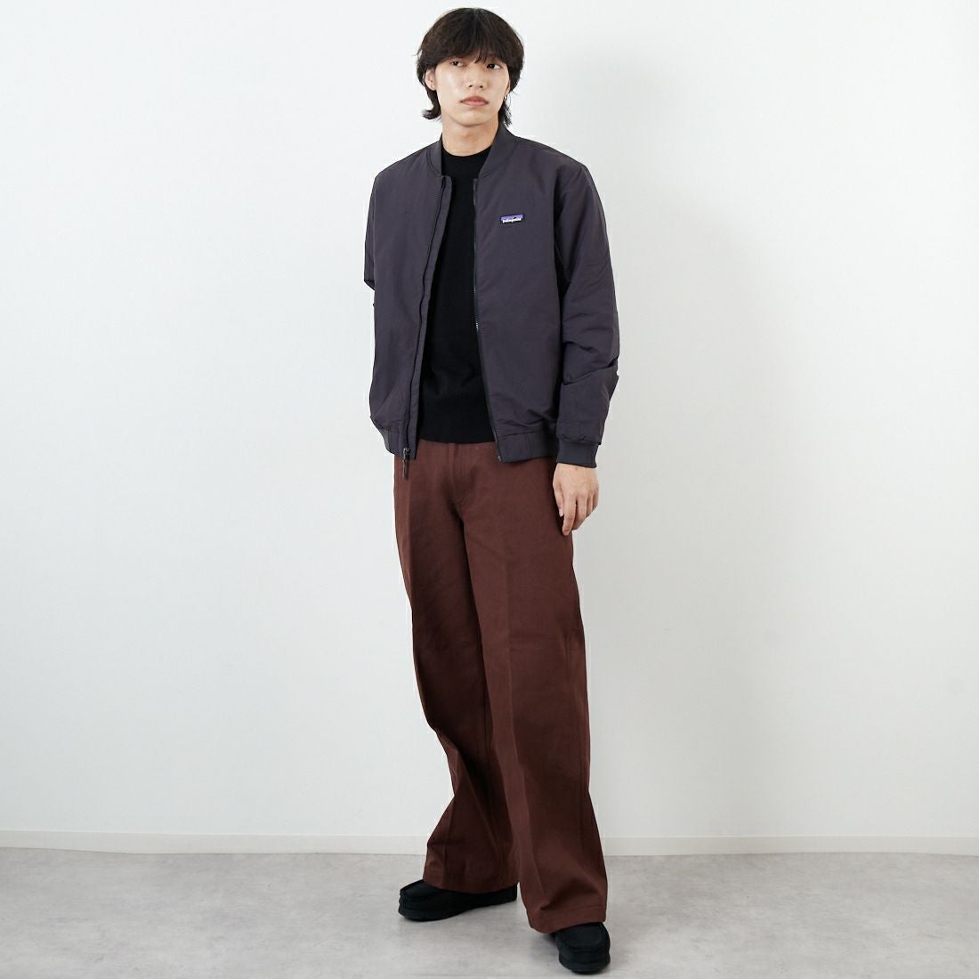 patagonia [パタゴニア] メンズ イスマスデックジャケット [27025] INBK &&モデル身長：179cm 着用サイズ：M&&