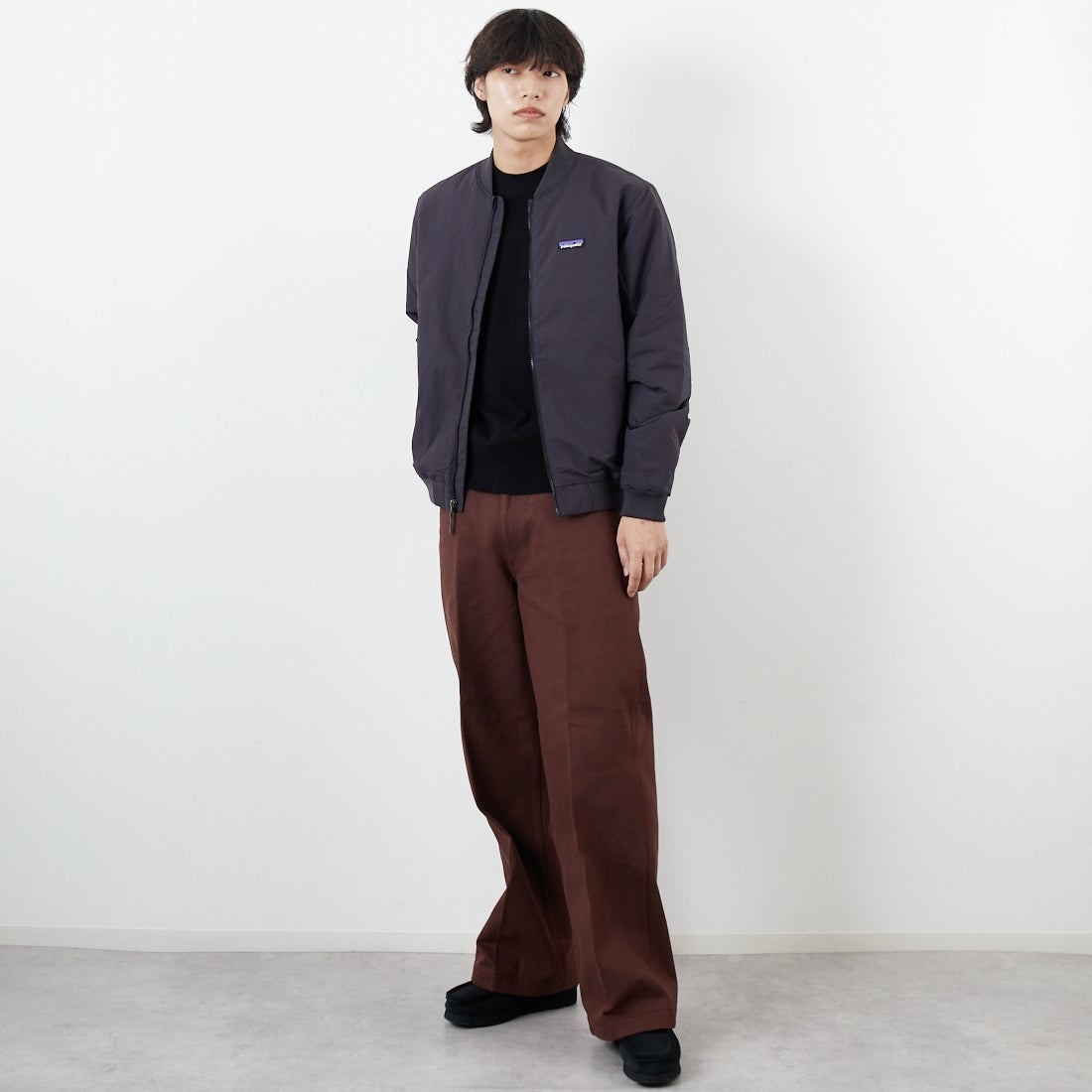 patagonia [パタゴニア] メンズ イスマスデックジャケット [27025] INBK &&モデル身長：179cm 着用サイズ：M&&