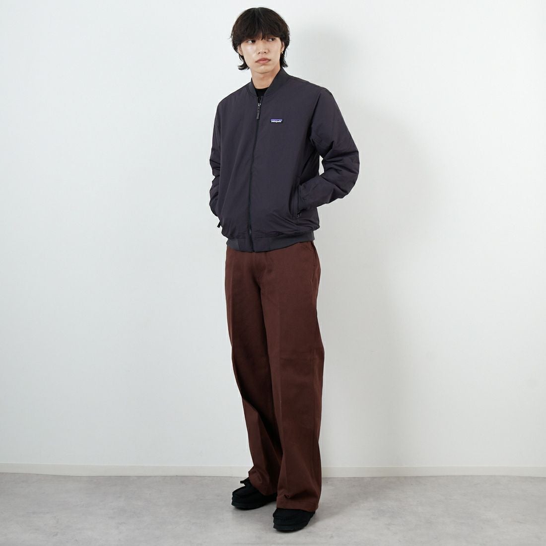 patagonia [パタゴニア] メンズ イスマスデックジャケット [27025] INBK &&モデル身長：179cm 着用サイズ：M&&
