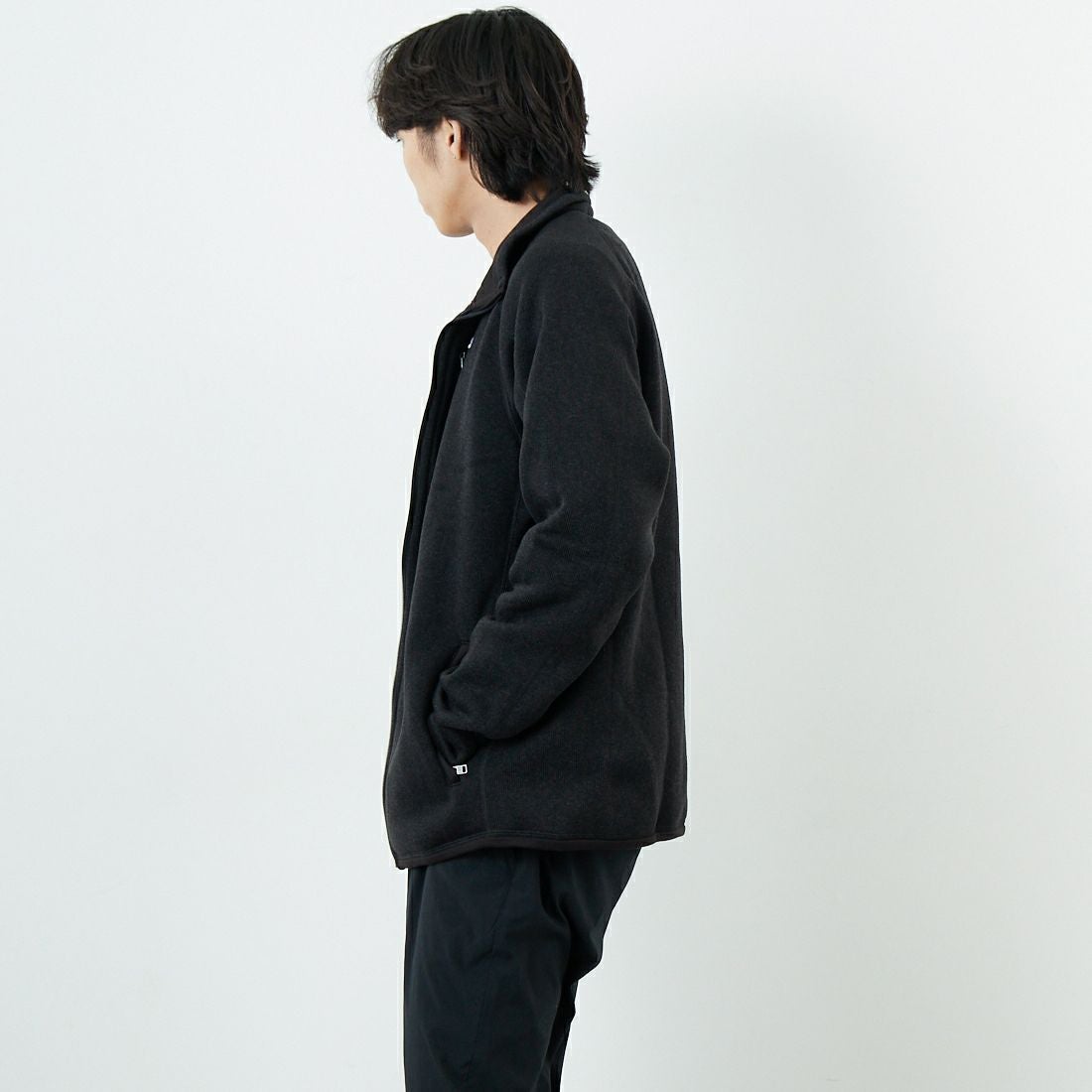 patagonia [パタゴニア] メンズ ベターセータージャケット [25528] BLK &&モデル身長：179cm 着用サイズ：L&&
