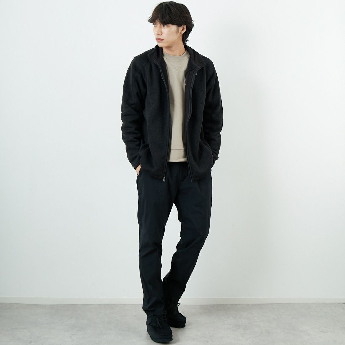 patagonia [パタゴニア] メンズ ベターセータージャケット [25528] BLK &&モデル身長：179cm 着用サイズ：L&&