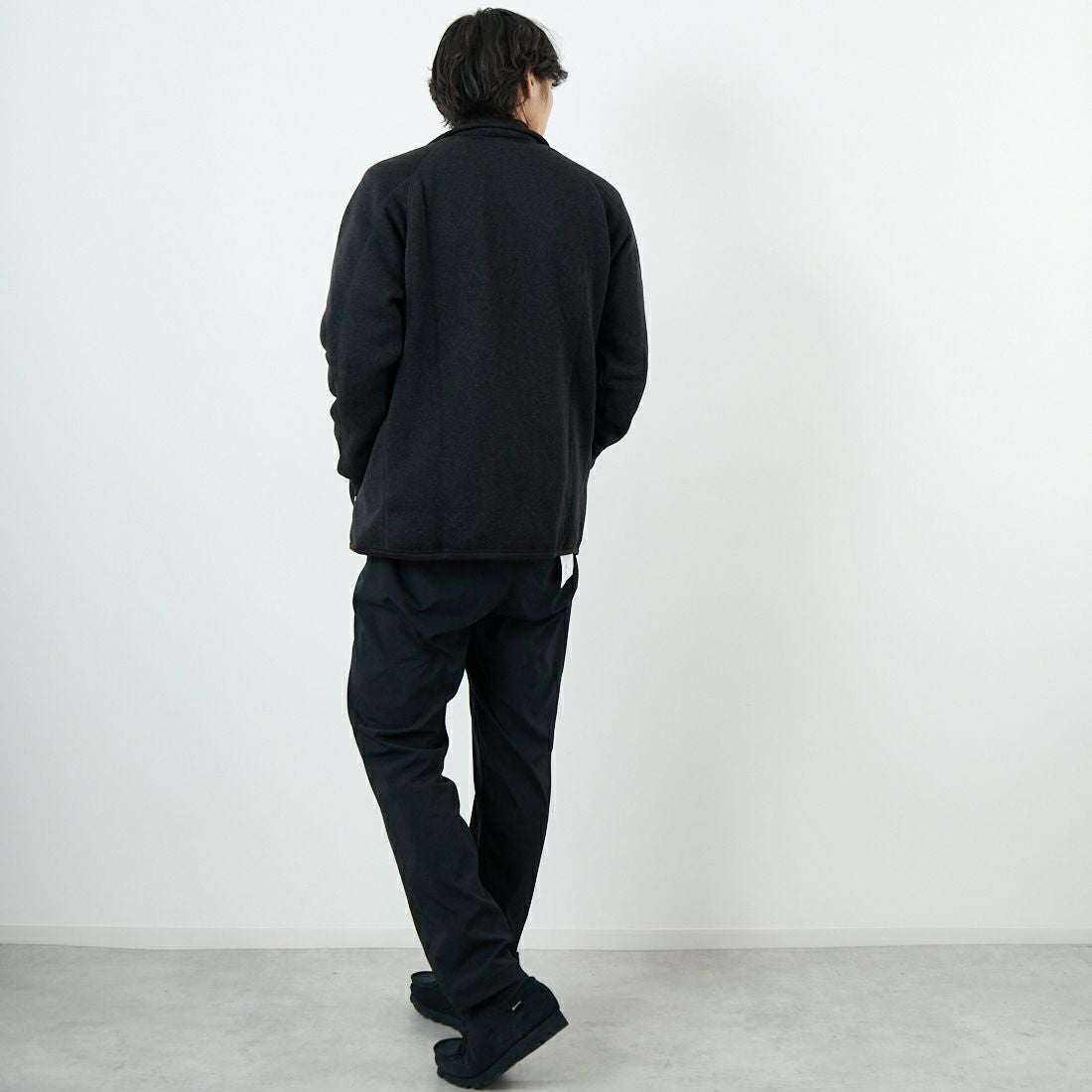 patagonia [パタゴニア] メンズ ベターセータージャケット [25528] BLK &&モデル身長：179cm 着用サイズ：L&&