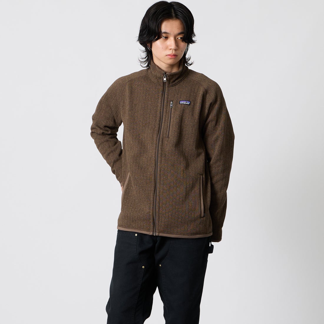 patagonia [パタゴニア] メンズ ベターセータージャケット [25528] MRBK &&モデル身長：177cm 着用サイズ：M&&