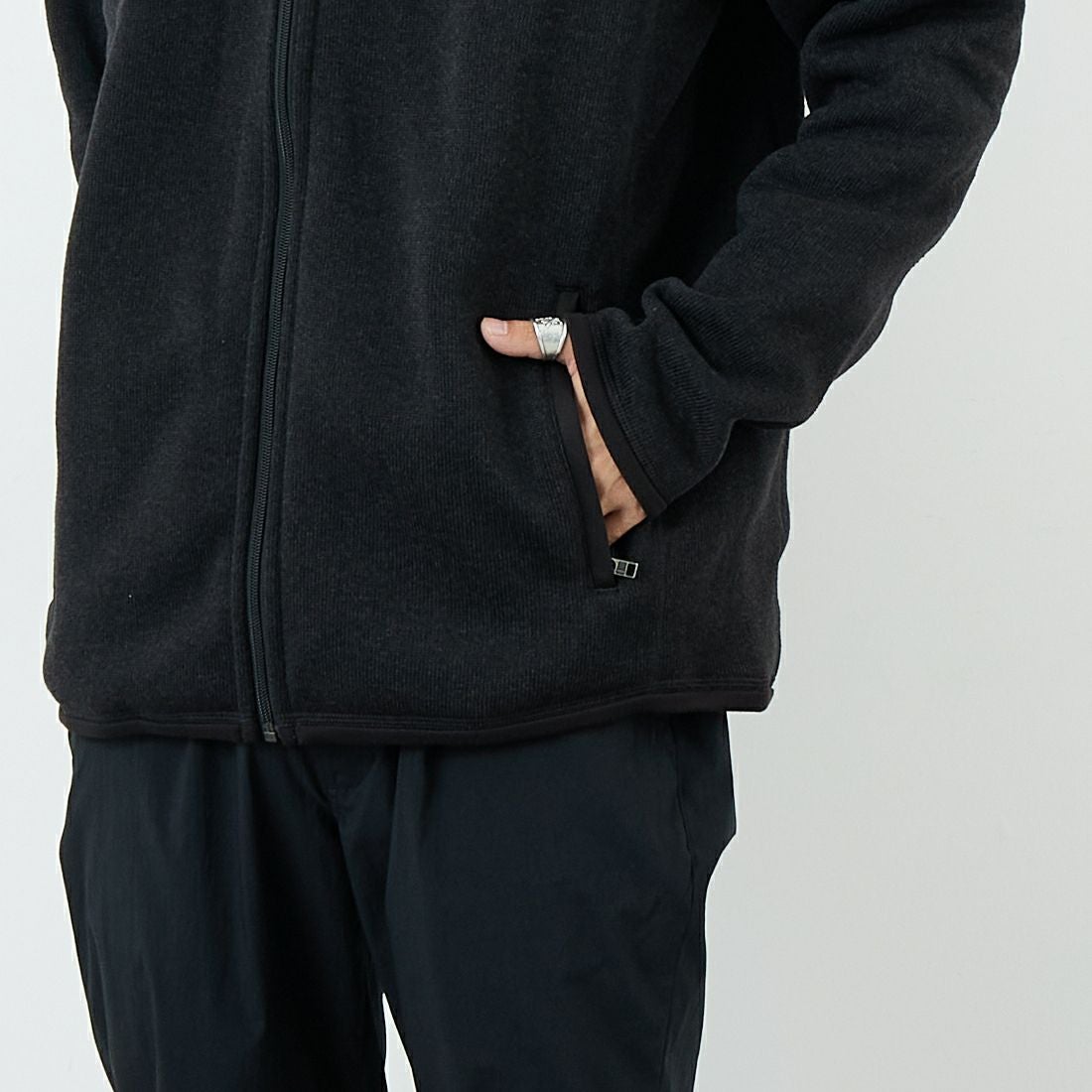 patagonia [パタゴニア] メンズ ベターセータージャケット [25528] BLK &&モデル身長：179cm 着用サイズ：L&&