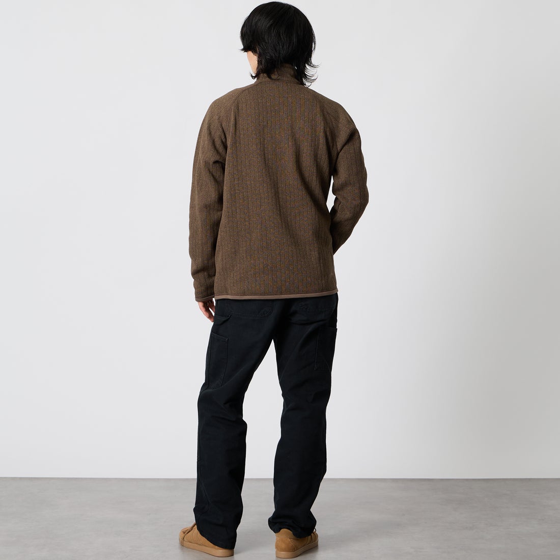 patagonia [パタゴニア] メンズ ベターセータージャケット [25528] MRBK &&モデル身長：177cm 着用サイズ：M&&