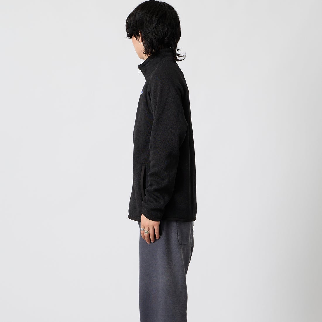 patagonia [パタゴニア] メンズ ベターセータージャケット [25528] BLK &&モデル身長：177cm 着用サイズ：M&&