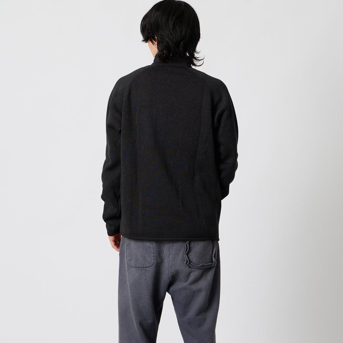 patagonia [パタゴニア] メンズ ベターセータージャケット [25528] BLK &&モデル身長：177cm 着用サイズ：M&&