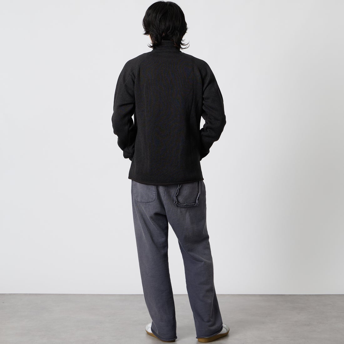 patagonia [パタゴニア] メンズ ベターセータージャケット [25528] BLK &&モデル身長：177cm 着用サイズ：M&&