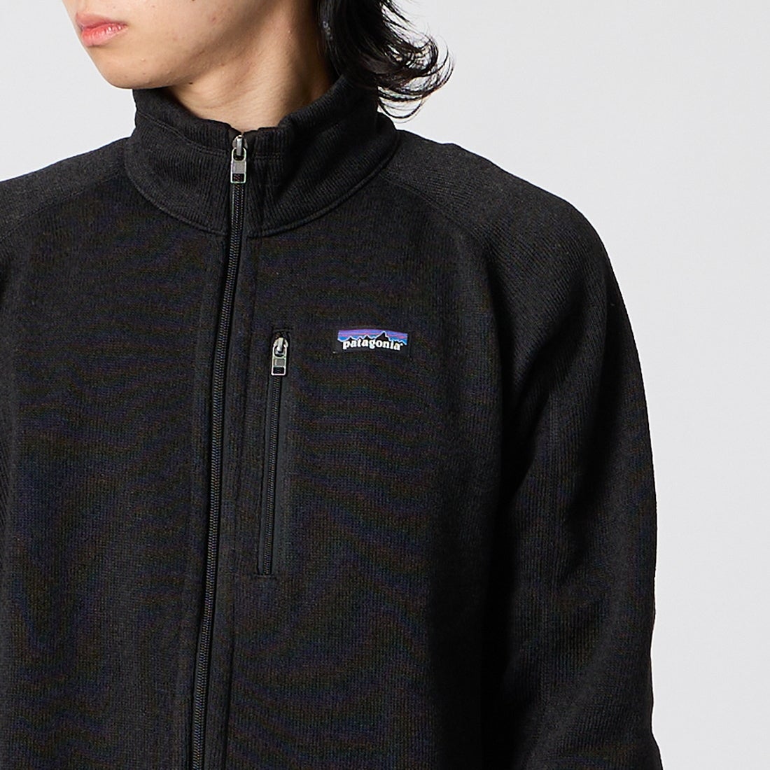 patagonia [パタゴニア] メンズ ベターセータージャケット [25528] BLK &&モデル身長：177cm 着用サイズ：M&&