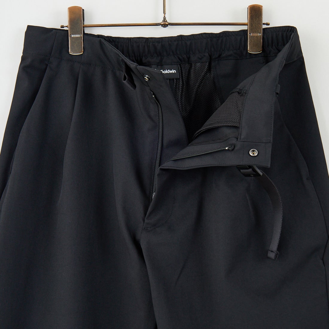 Goldwin [ゴールドウィン] ワンタックテーパードストレッチパンツ [GL75177] BK