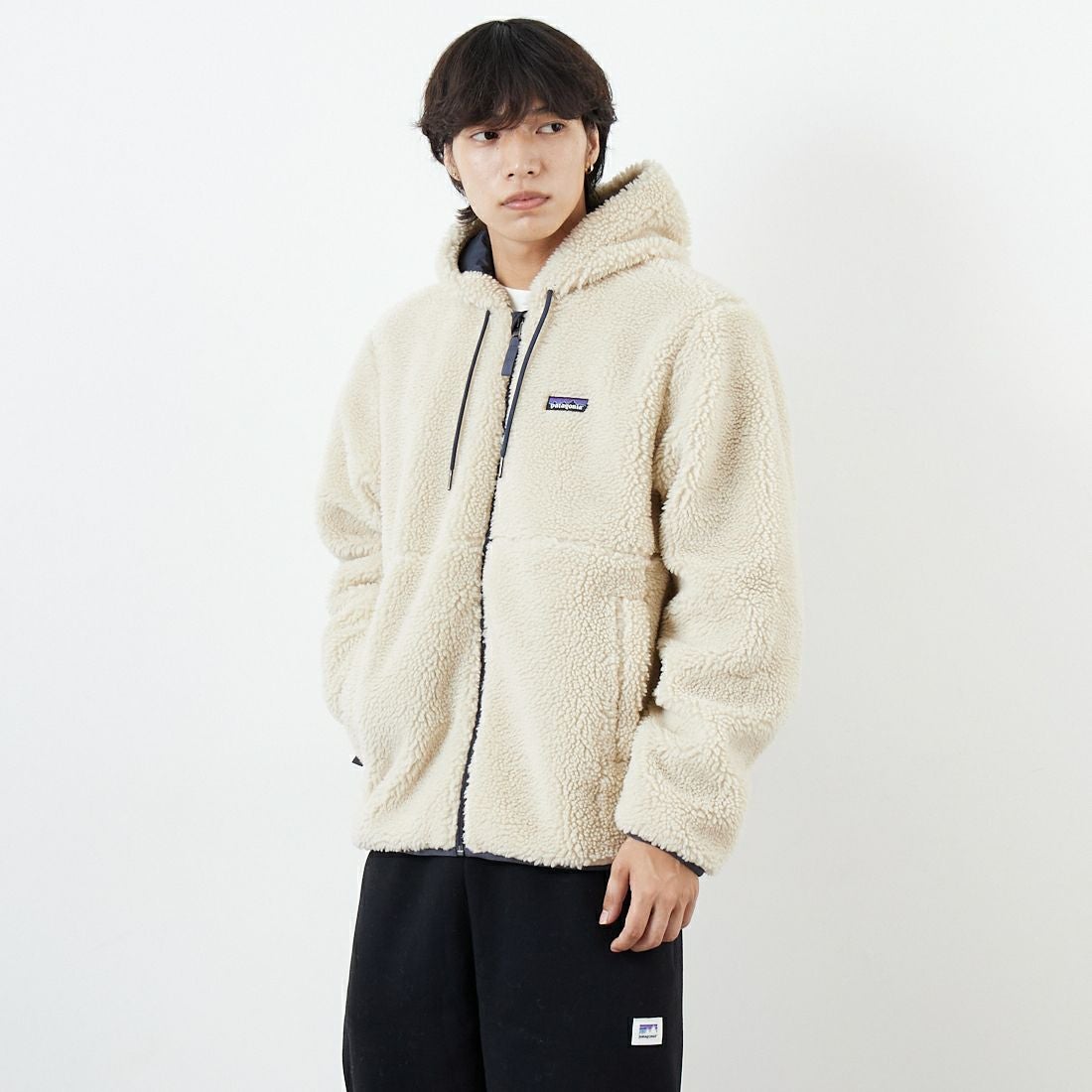 patagonia [パタゴニア] メンズ レトロXフーディジャケット [23125] DNAT &&モデル身長：179cm 着用サイズ：M&&