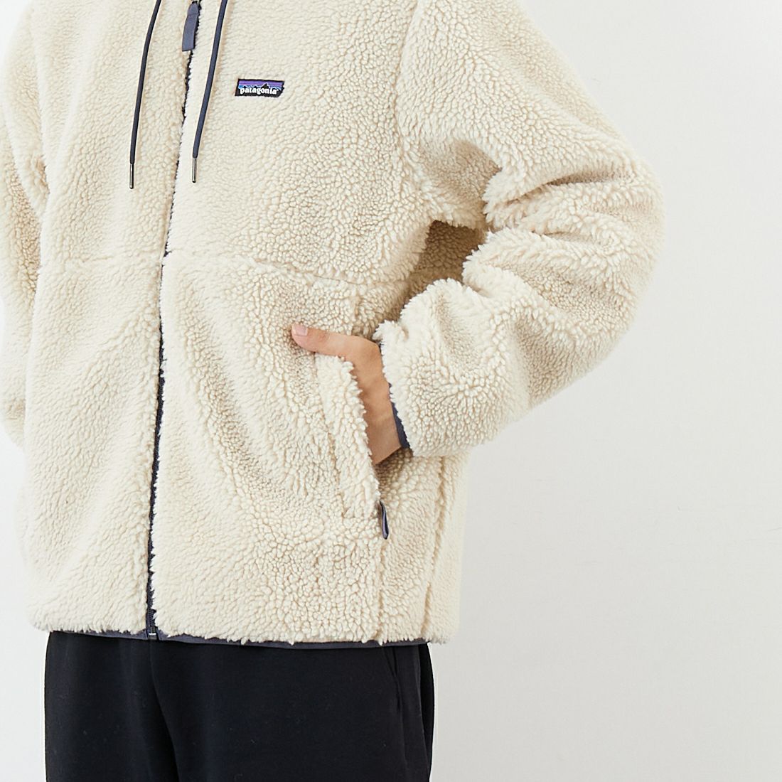 patagonia [パタゴニア] メンズ レトロXフーディジャケット [23125] DNAT &&モデル身長：179cm 着用サイズ：M&&