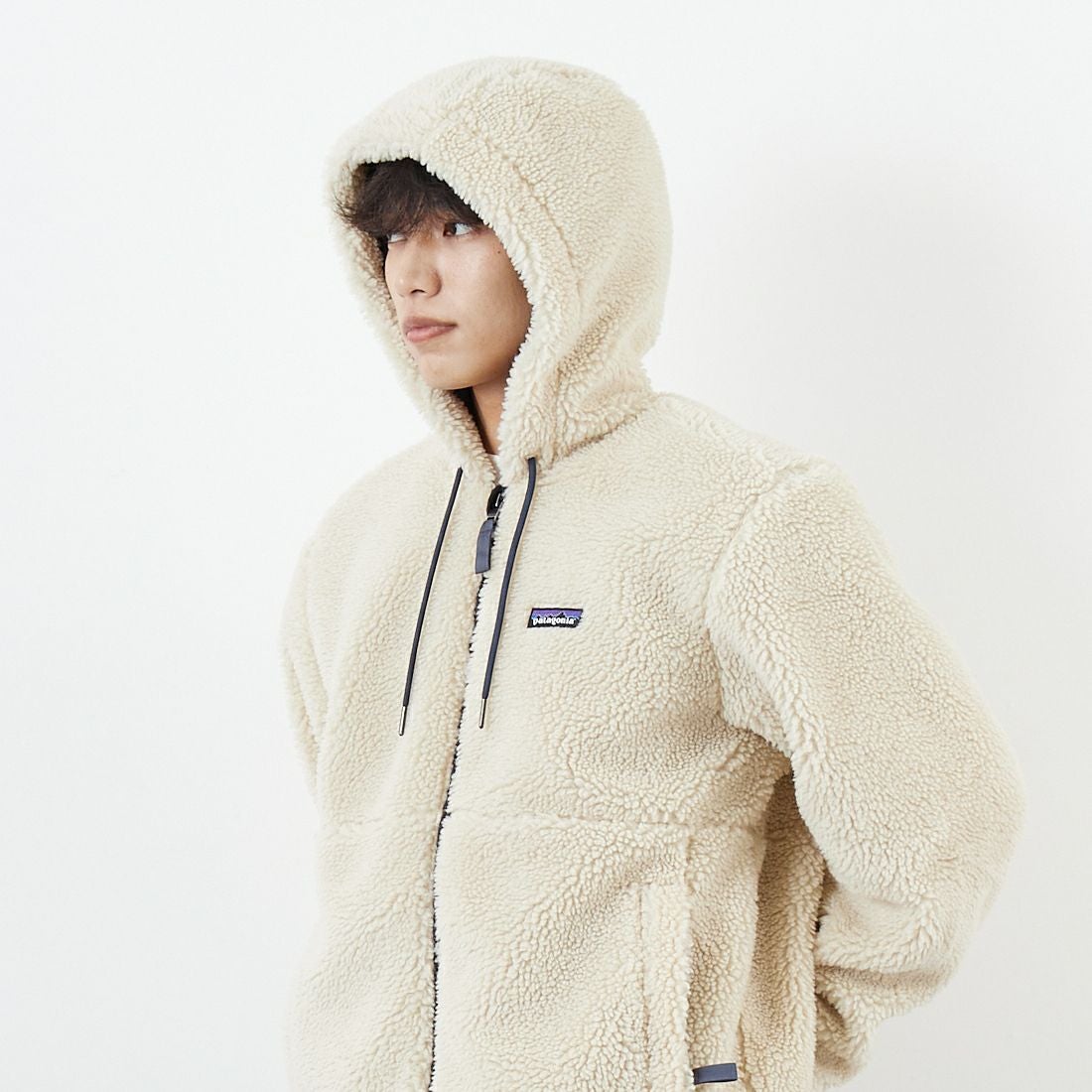 patagonia [パタゴニア] メンズ レトロXフーディジャケット [23125] DNAT &&モデル身長：179cm 着用サイズ：M&&