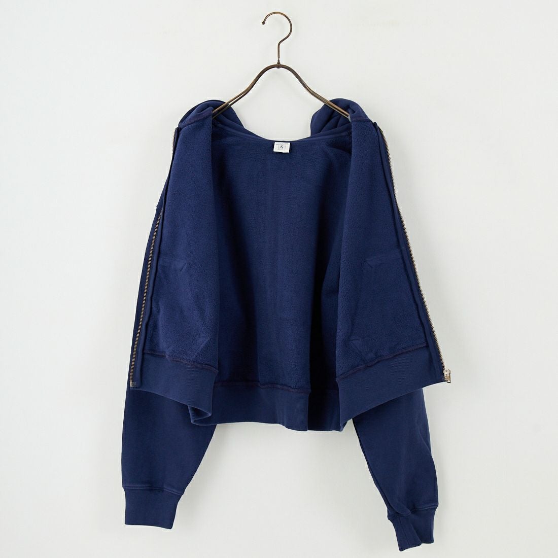 Sporty&Rich [スポーティアンドリッチ] NY テニスクラブ クロップドジップフーディ [ST068621402] DK.NAVY