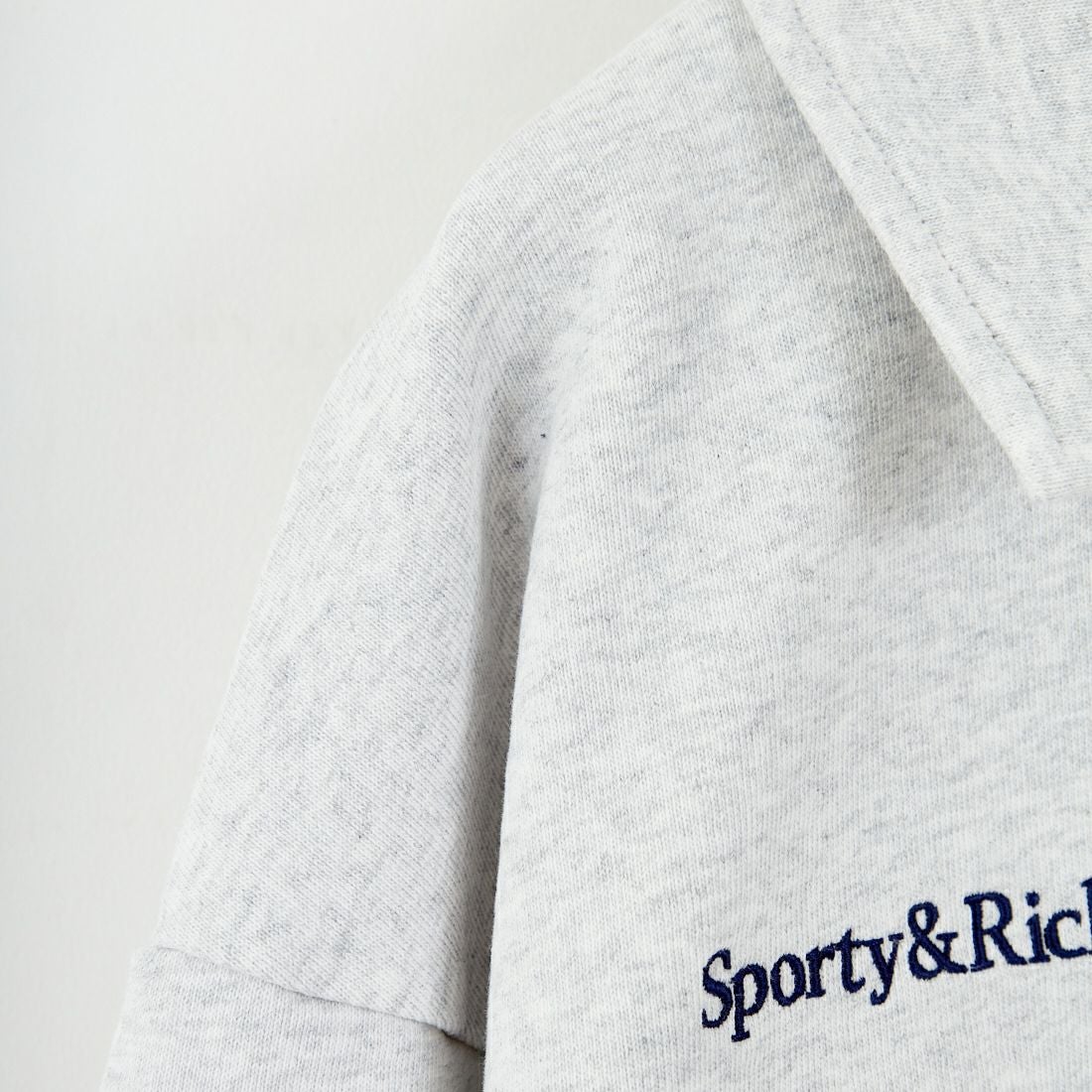 Sporty&Rich [スポーティアンドリッチ] ワールドシリーズ ポロスウェット [ST072623659] H.GRAY