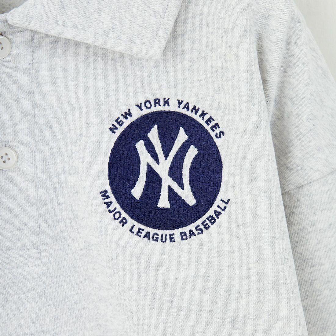 Sporty&Rich [スポーティアンドリッチ] ワールドシリーズ ポロスウェット [ST072623659] H.GRAY