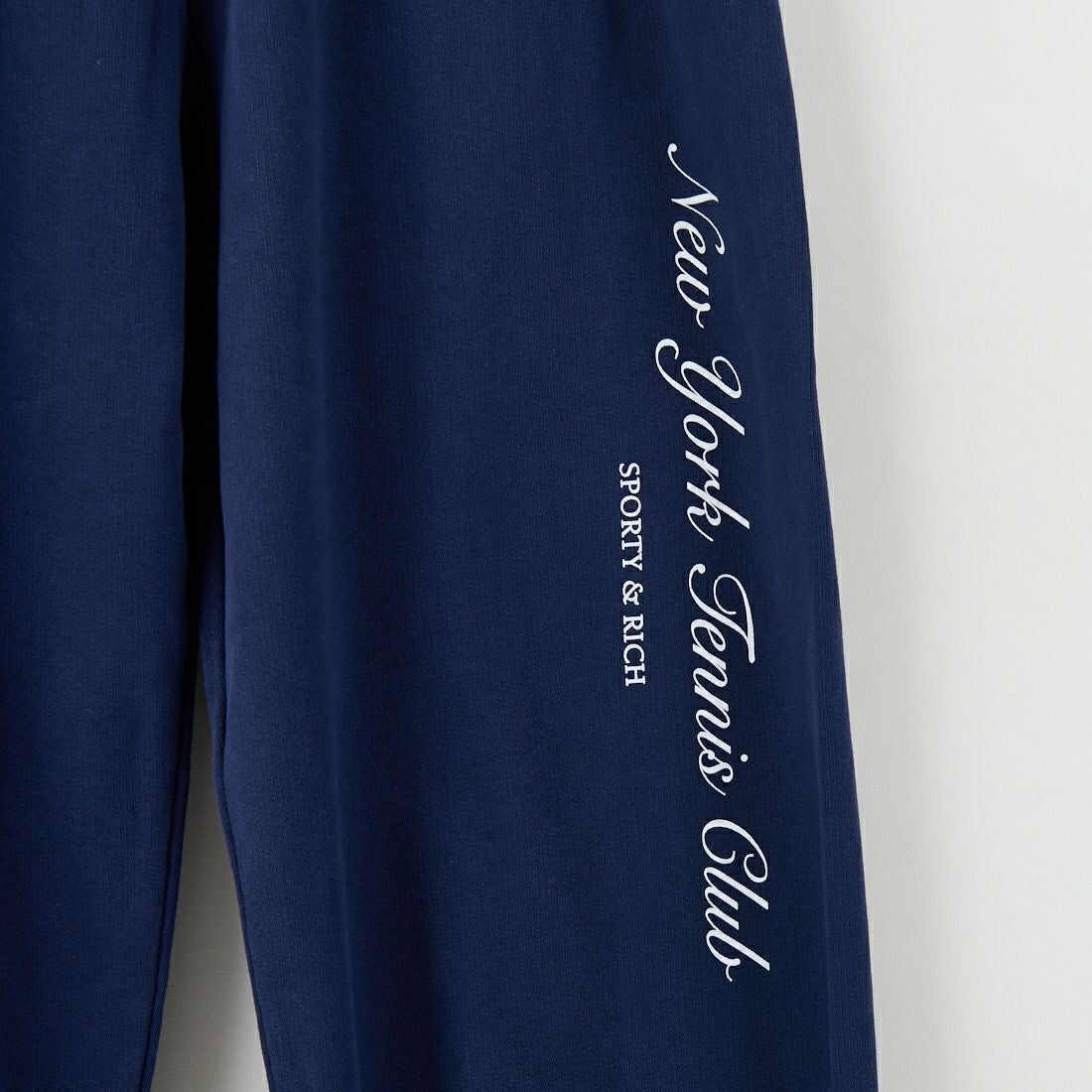 Sporty&Rich [スポーティアンドリッチ] NY テニスクラブ スウェットパンツ [PA036621402] DK.NAVY
