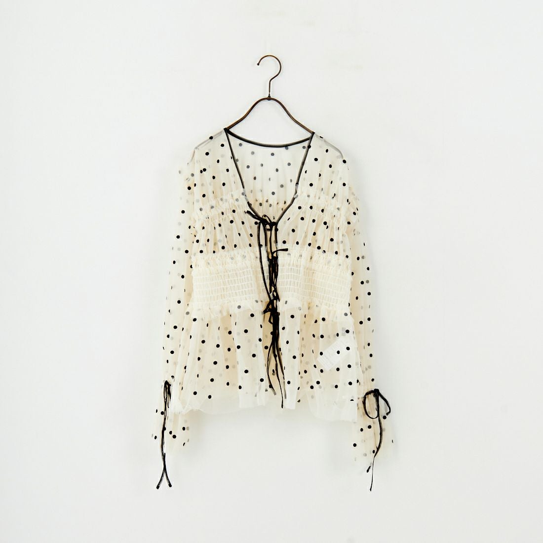 MAISON SPECIAL [メゾンスペシャル] 2WAYフリルギャザーチュール