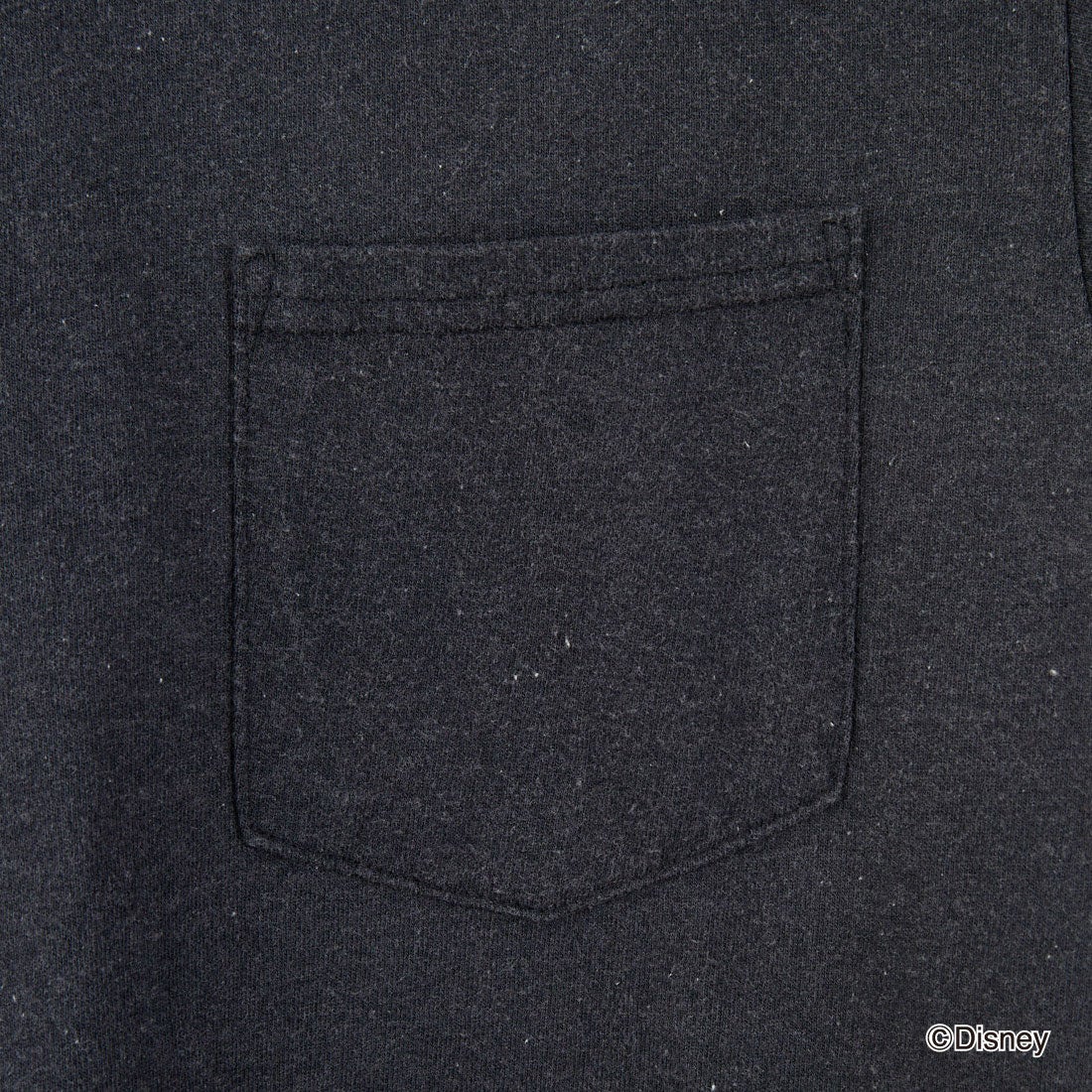 JACKSON MATISSE [ジャクソンマティス] 「ミッキーマウス」/ロングスリーブポケットTシャツ [JM25AW015] BLACK