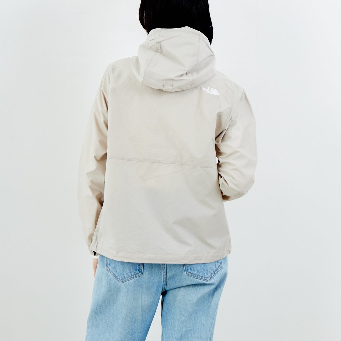 THE NORTH FACE [ザ ノースフェイス] コンパクトジャケット [NPW72530] FI &&モデル身長：162cm 着用サイズ：M&&