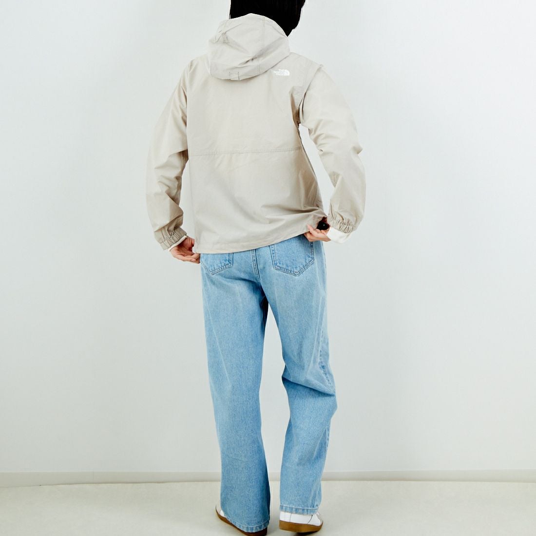 THE NORTH FACE [ザ ノースフェイス] コンパクトジャケット [NPW72530] FI &&モデル身長：162cm 着用サイズ：M&&
