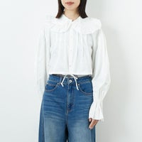 A WHITE&&モデル身長：162cm 着用サイズ：ONE SIZE&&