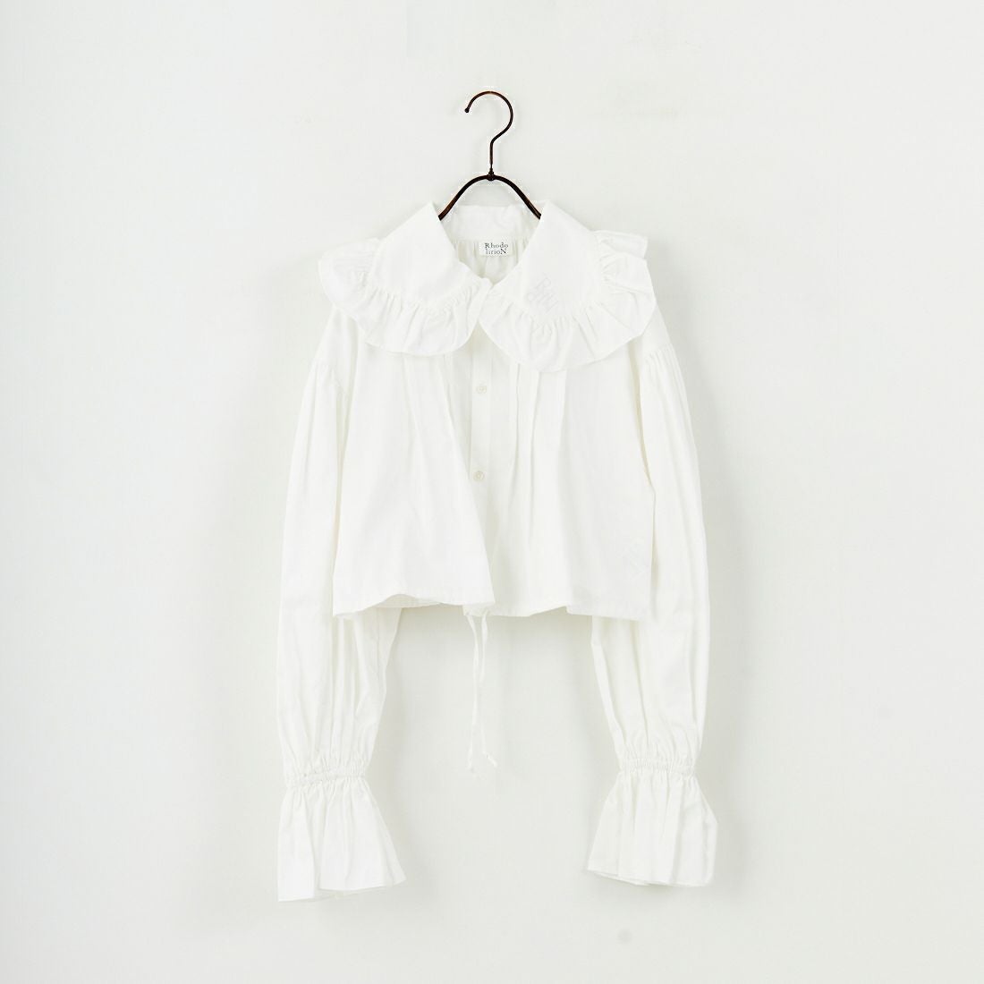 RhodolirioN [ロドリリオン] モノステッチスペンサーシャツ [RV1041] A WHITE
