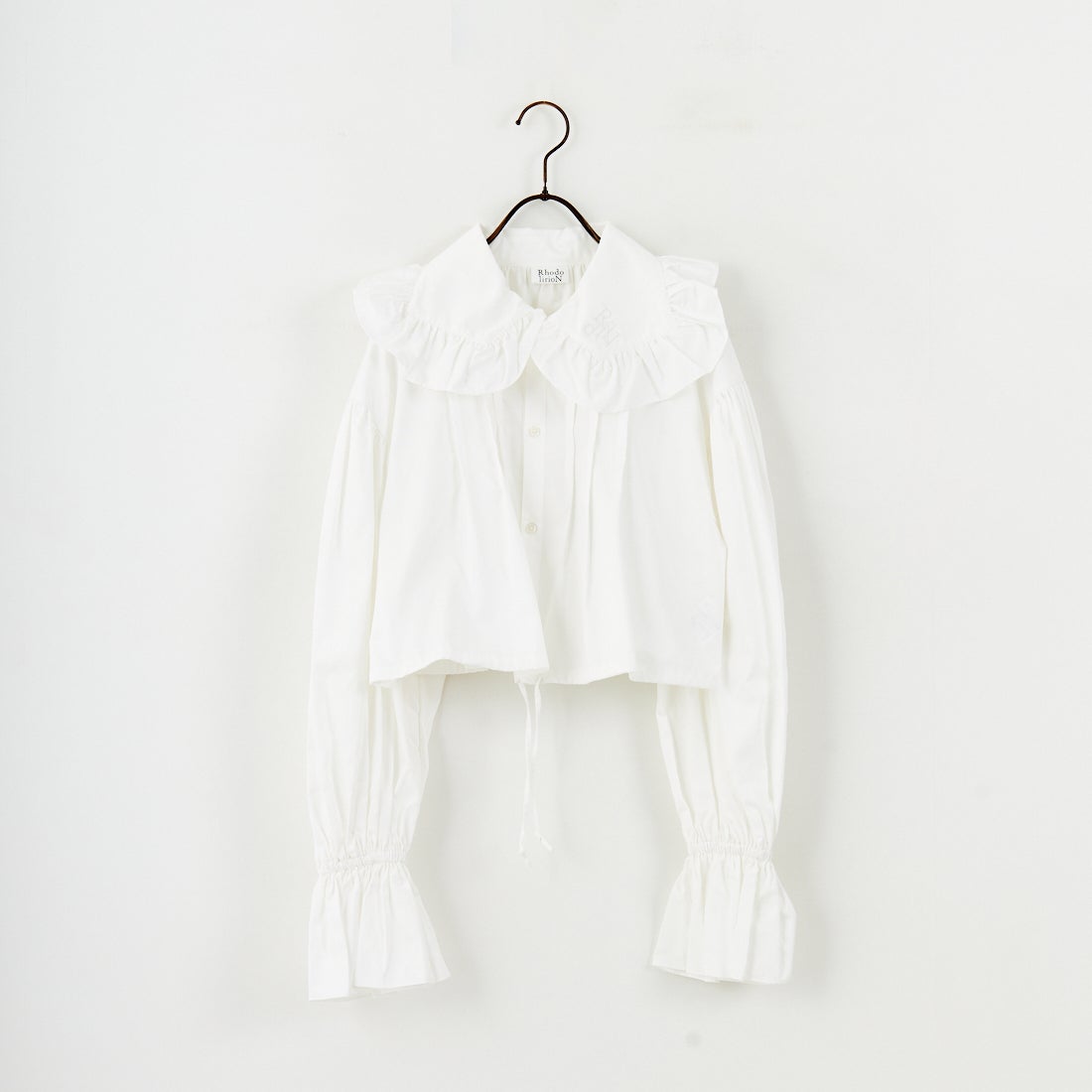 RhodolirioN [ロドリリオン] モノステッチスペンサーシャツ [RV1041] A WHITE