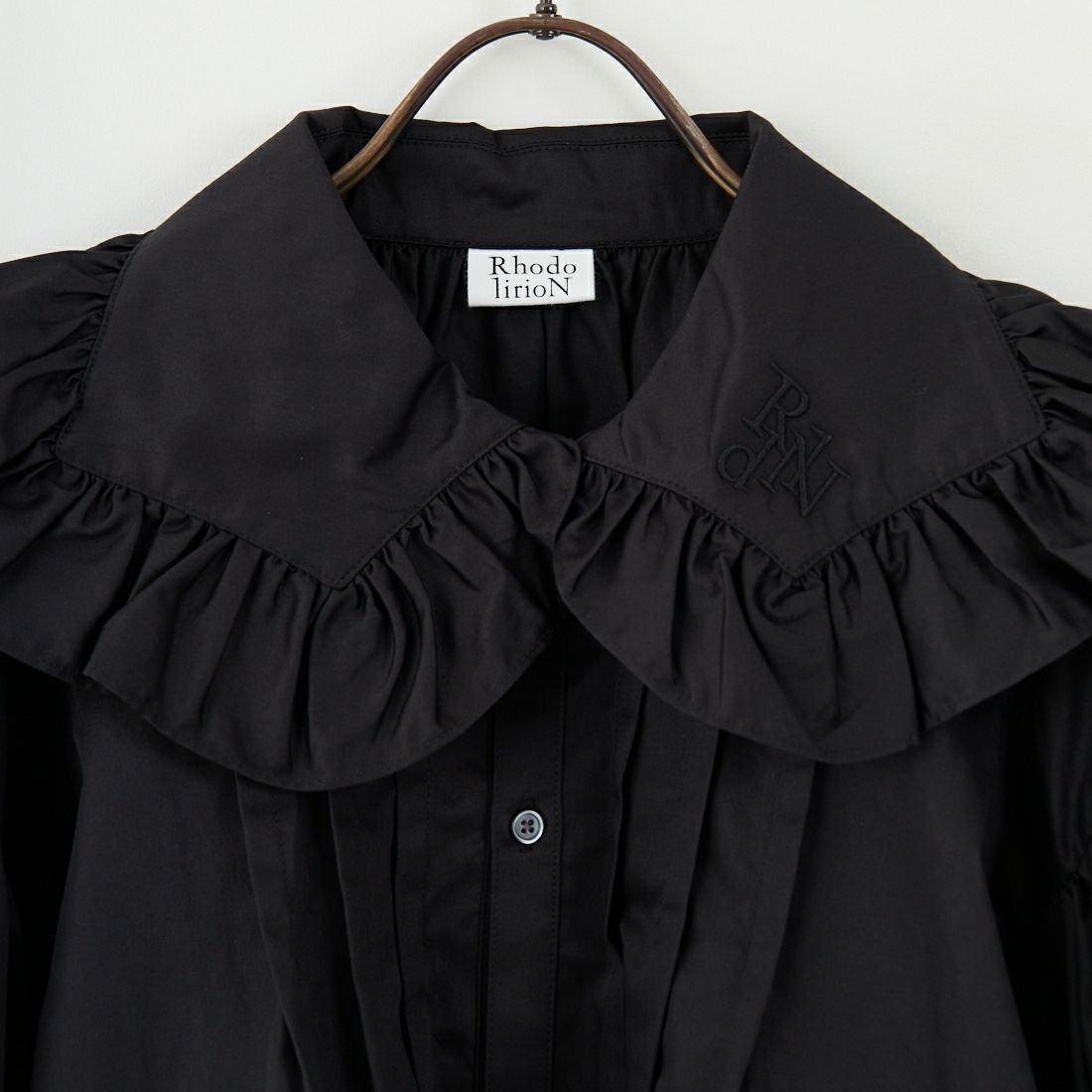 RhodolirioN [ロドリリオン] モノステッチスペンサーシャツ [RV1041] B BLACK