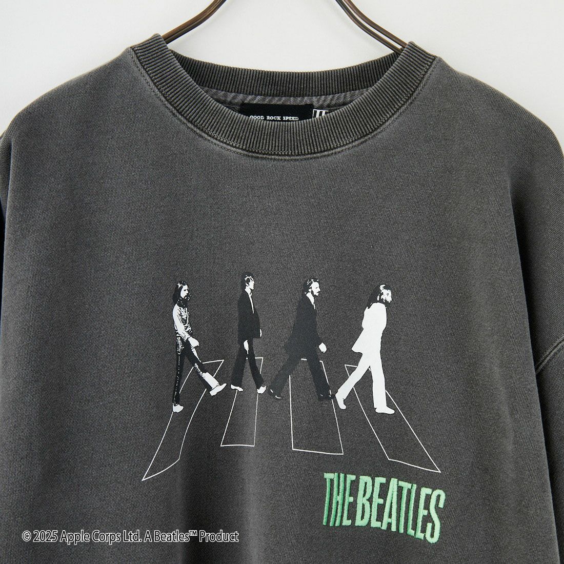 GOOD ROCK SPEED [グッドロックスピード] 別注 THE BEATLES プリントスウェット [INTN-048-JF] CHARCOAL