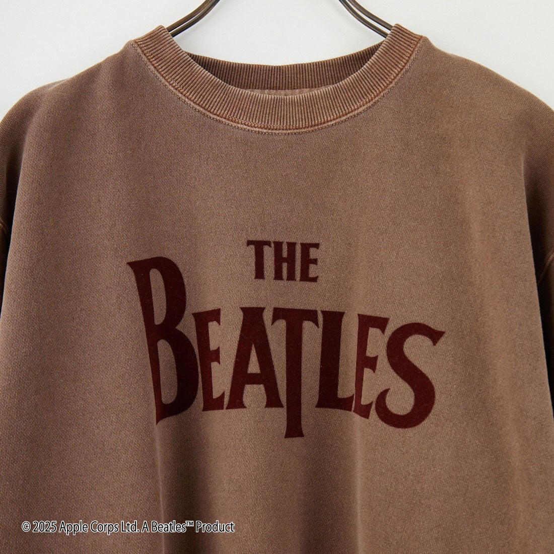 GOOD ROCK SPEED [グッドロックスピード] 別注 THE BEATLES フロッキープリントスウェット [INTN-049-JF] BROWN