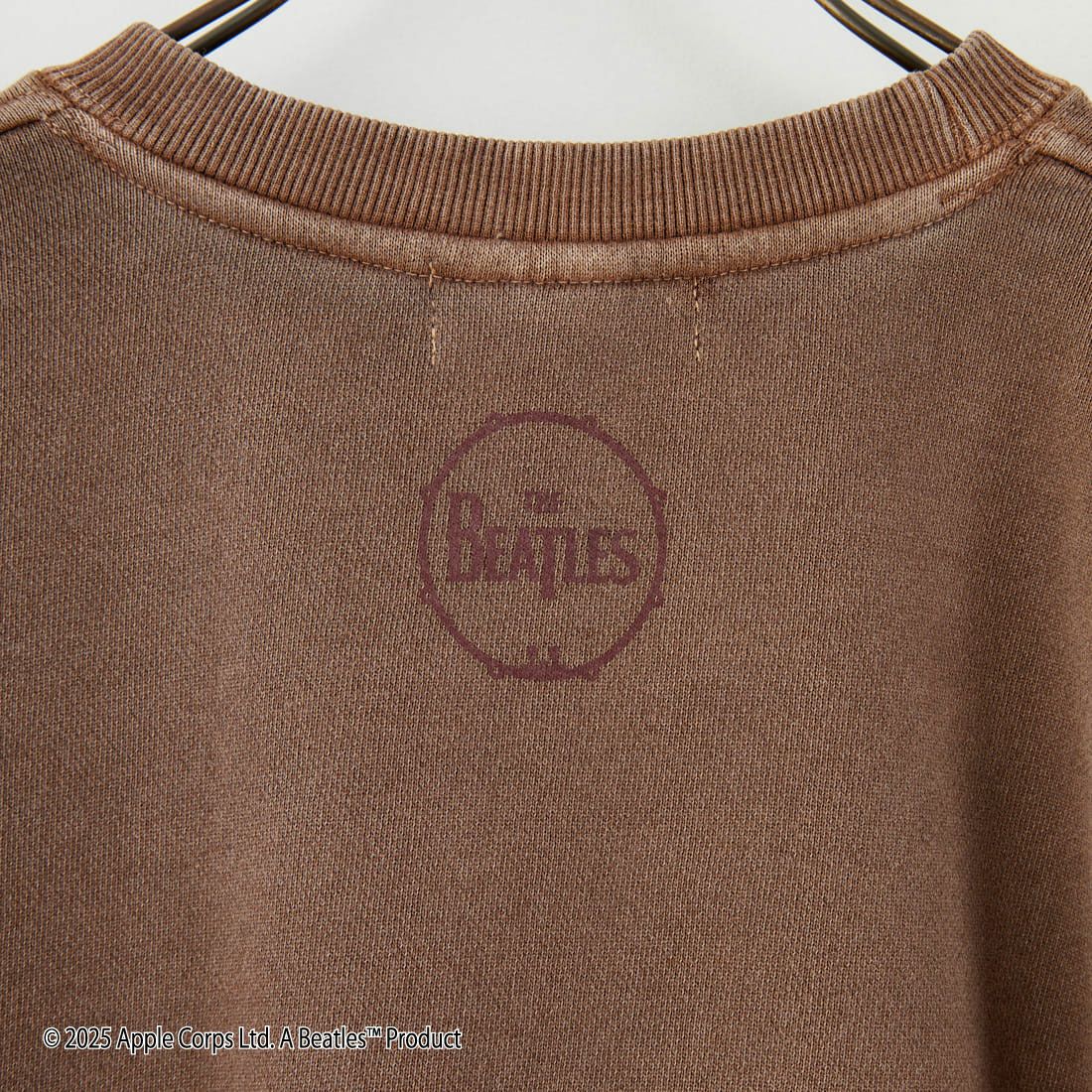 GOOD ROCK SPEED [グッドロックスピード] 別注 THE BEATLES フロッキープリントスウェット [INTN-049-JF] BROWN