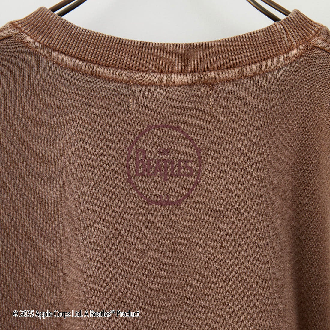 GOOD ROCK SPEED [グッドロックスピード] 別注 THE BEATLES フロッキープリントスウェット [INTN-049-JF] BROWN