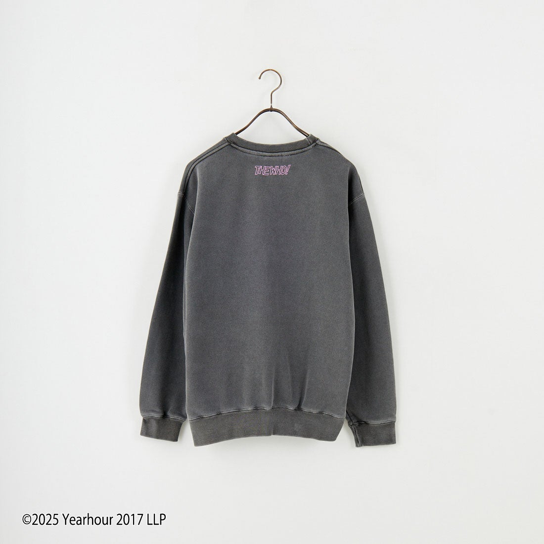 GOOD ROCK SPEED [グッドロックスピード] 別注 THE WHO ロゴプリントスウェット [INTN-050-JF] CHARCOAL