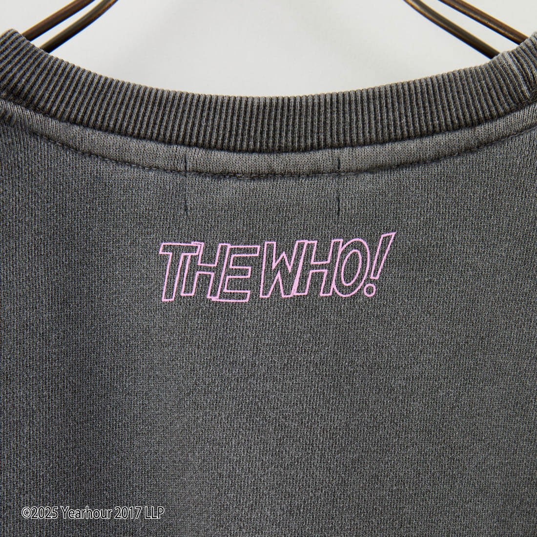 GOOD ROCK SPEED [グッドロックスピード] 別注 THE WHO ロゴプリントスウェット [INTN-050-JF] CHARCOAL