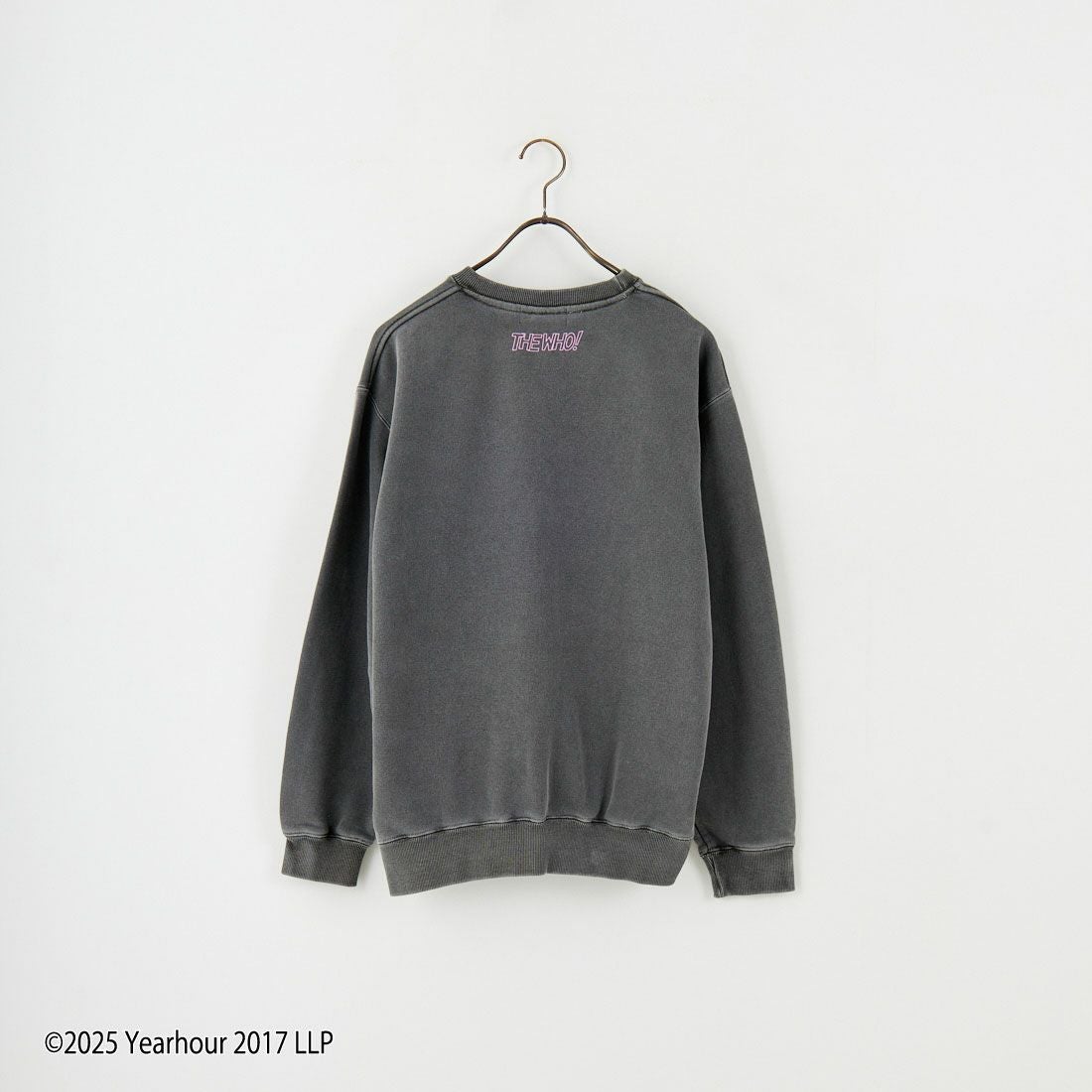 GOOD ROCK SPEED [グッドロックスピード] 別注 THE WHO ロゴプリントスウェット [INTN-050-JF] CHARCOAL