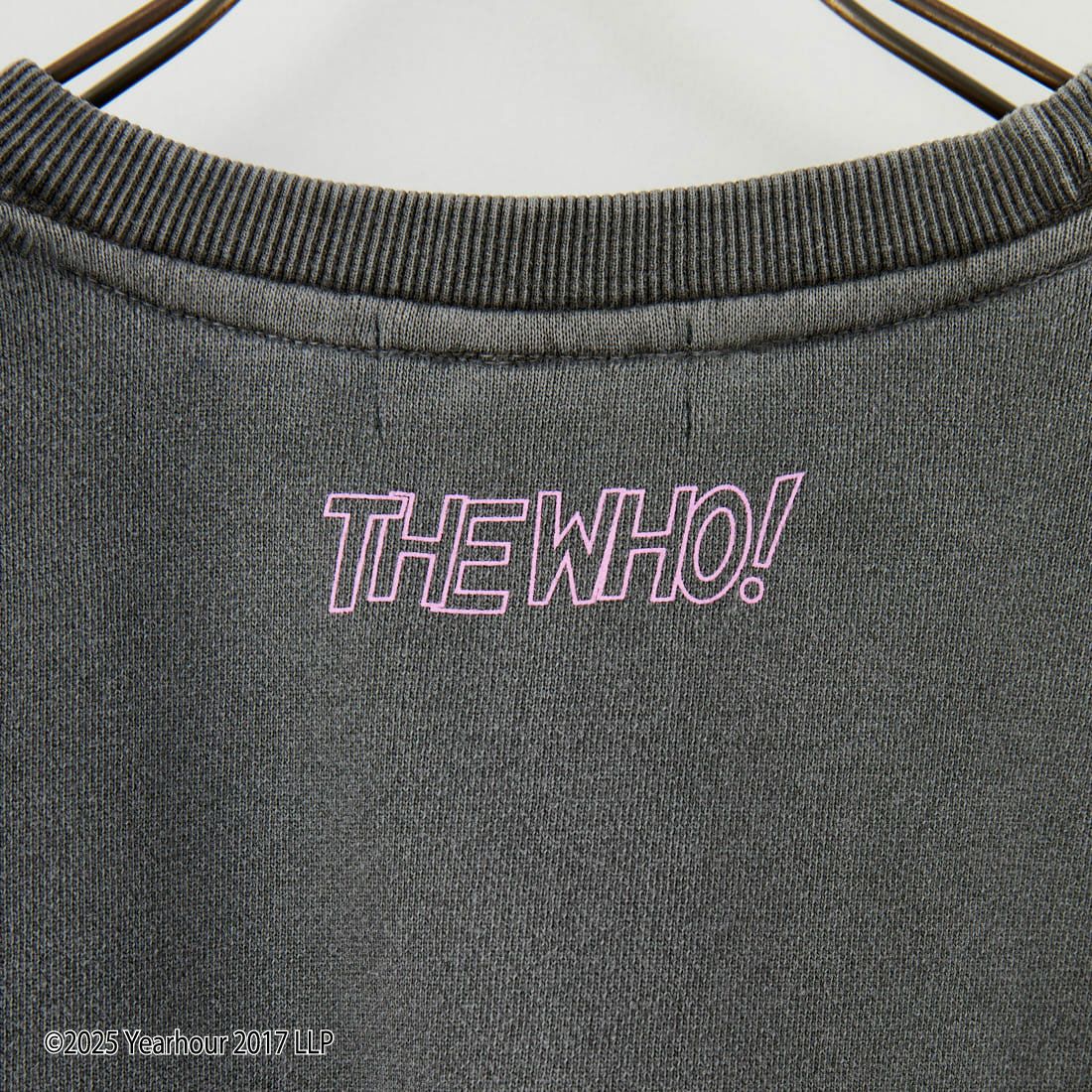 GOOD ROCK SPEED [グッドロックスピード] 別注 THE WHO ロゴプリントスウェット [INTN-050-JF] CHARCOAL