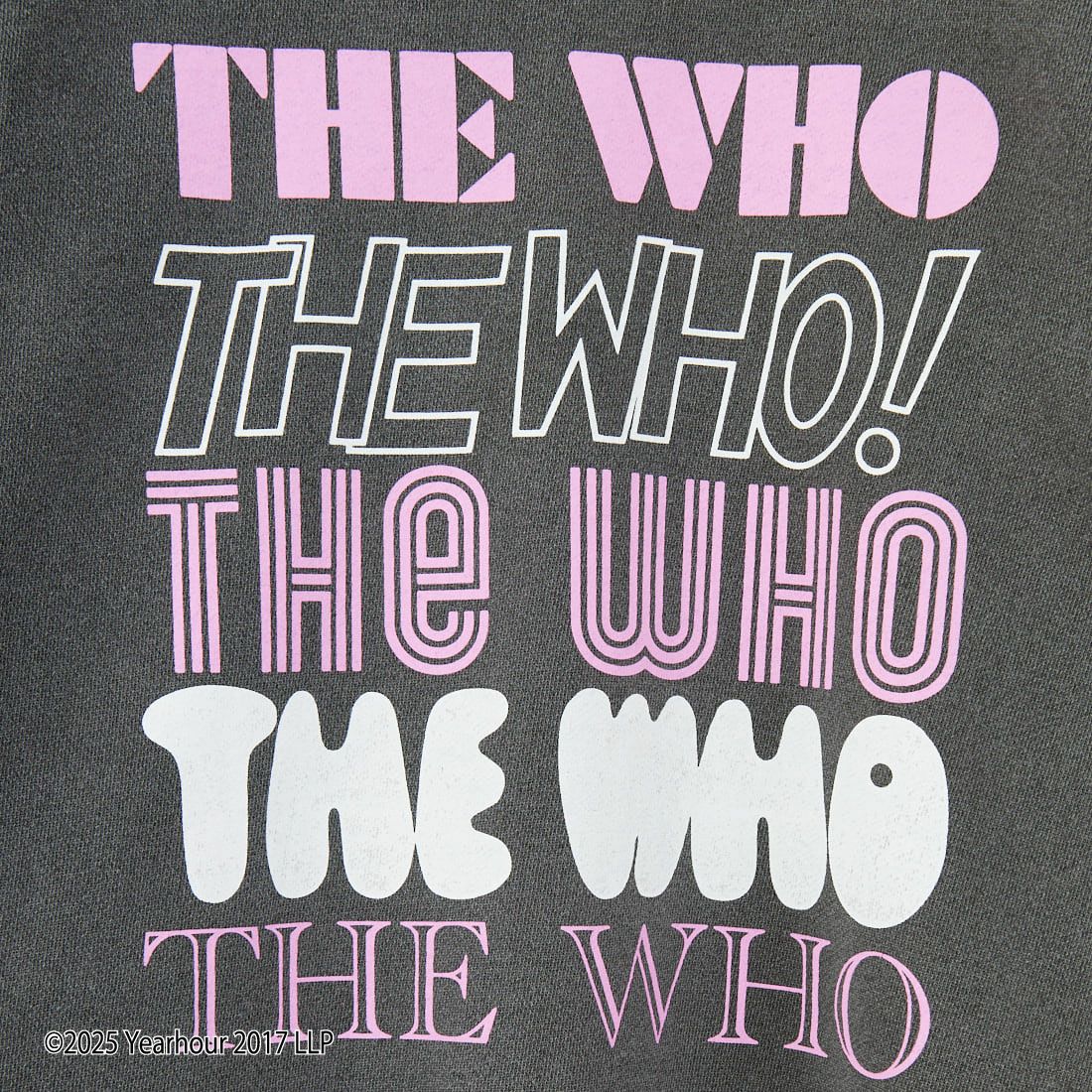 GOOD ROCK SPEED [グッドロックスピード] 別注 THE WHO ロゴプリントスウェット [INTN-050-JF] CHARCOAL