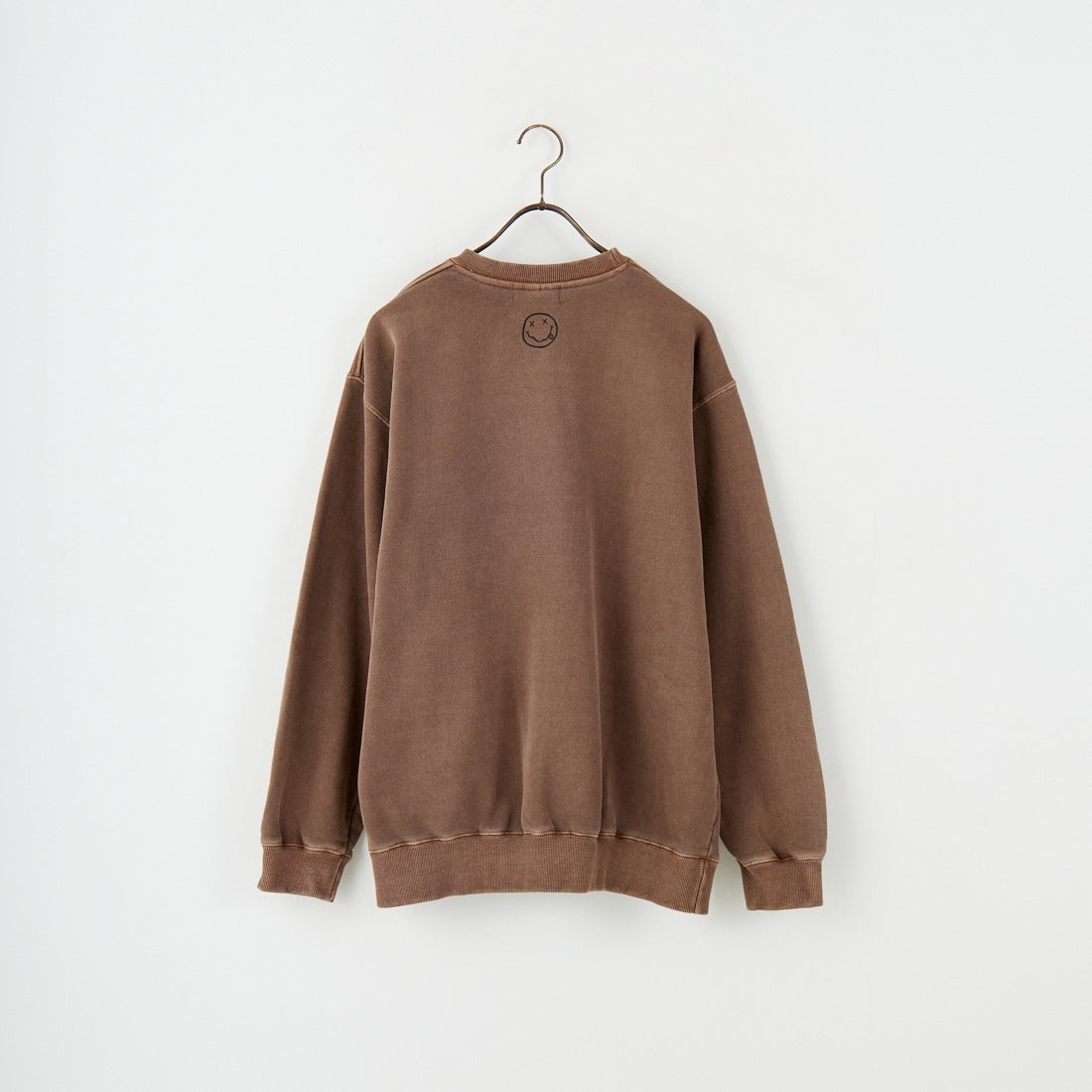 GOOD ROCK SPEED [グッドロックスピード] 別注 NIRVANA プリントスウェット [INTN-051-JF] BROWN