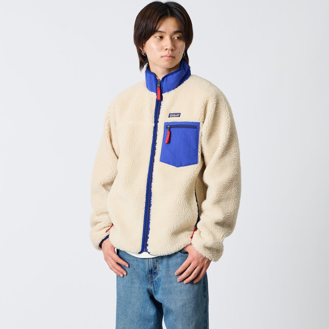 patagonia [パタゴニア] メンズ クラシックレトロXジャケット [23057] DNLC &&モデル身長：177cm 着用サイズ：M&&