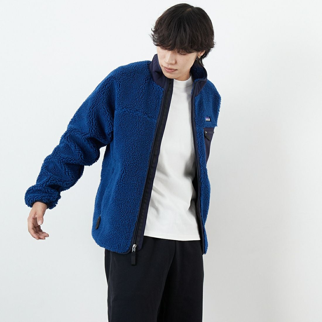 patagonia [パタゴニア] メンズ クラシックレトロXジャケット [23057] CLMB &&モデル身長：179cm 着用サイズ：M&&