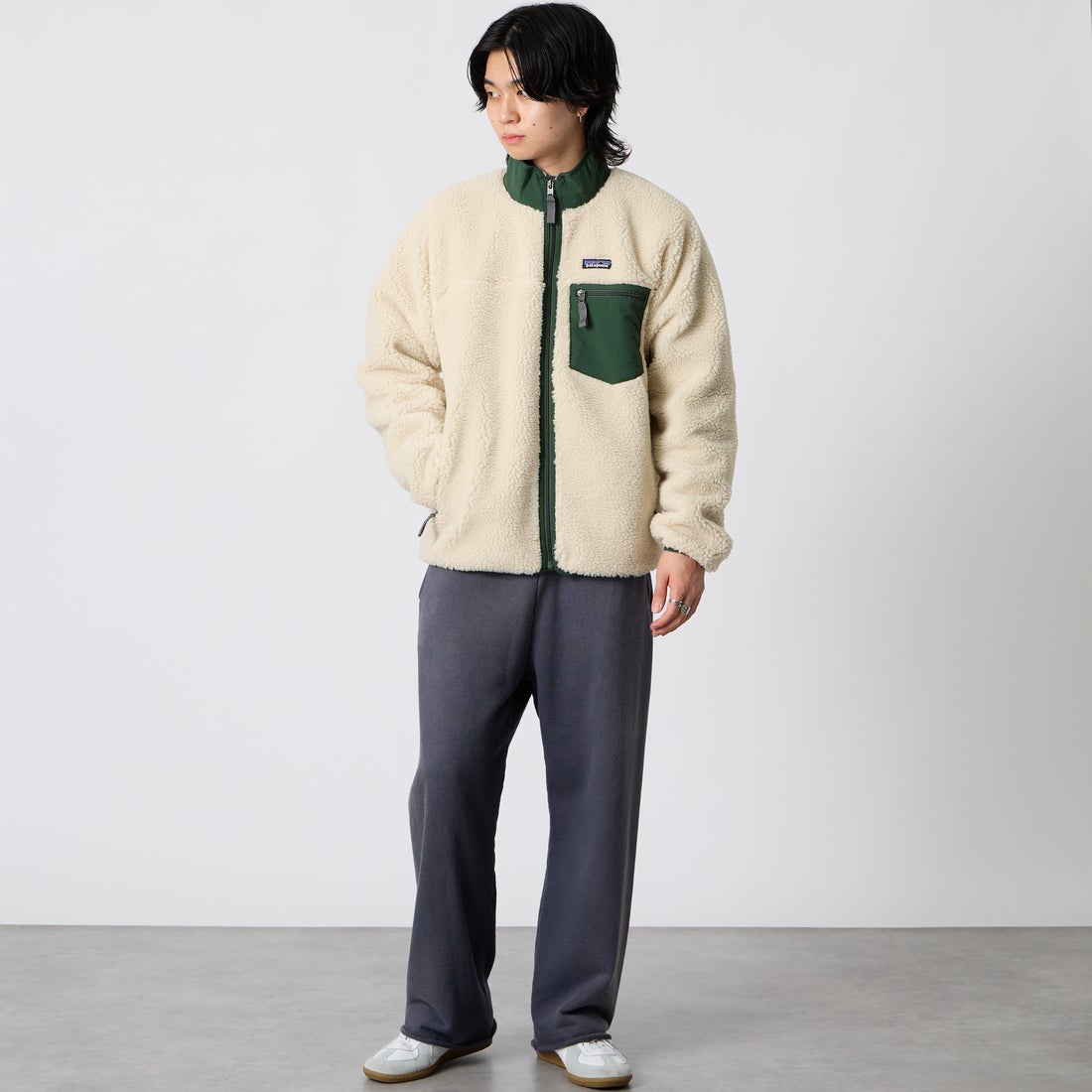 patagonia [パタゴニア] メンズ クラシックレトロXジャケット [23057] DNLT &&モデル身長：177cm 着用サイズ：M&&