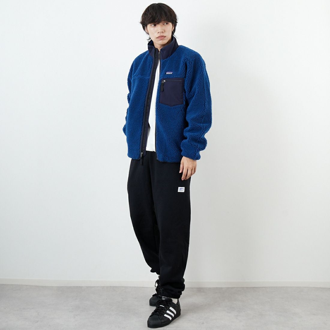 patagonia [パタゴニア] メンズ クラシックレトロXジャケット [23057] CLMB &&モデル身長：179cm 着用サイズ：M&&