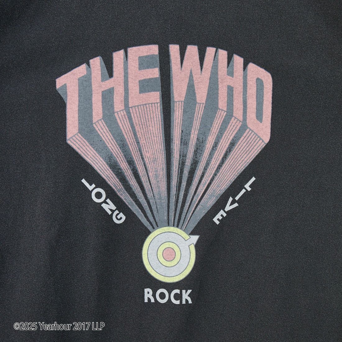 GOOD ROCK SPEED [グッドロックスピード] 別注 THE WHO ロックプリントロングスリーブTシャツ [INTN-047-JF] CHARCOAL
