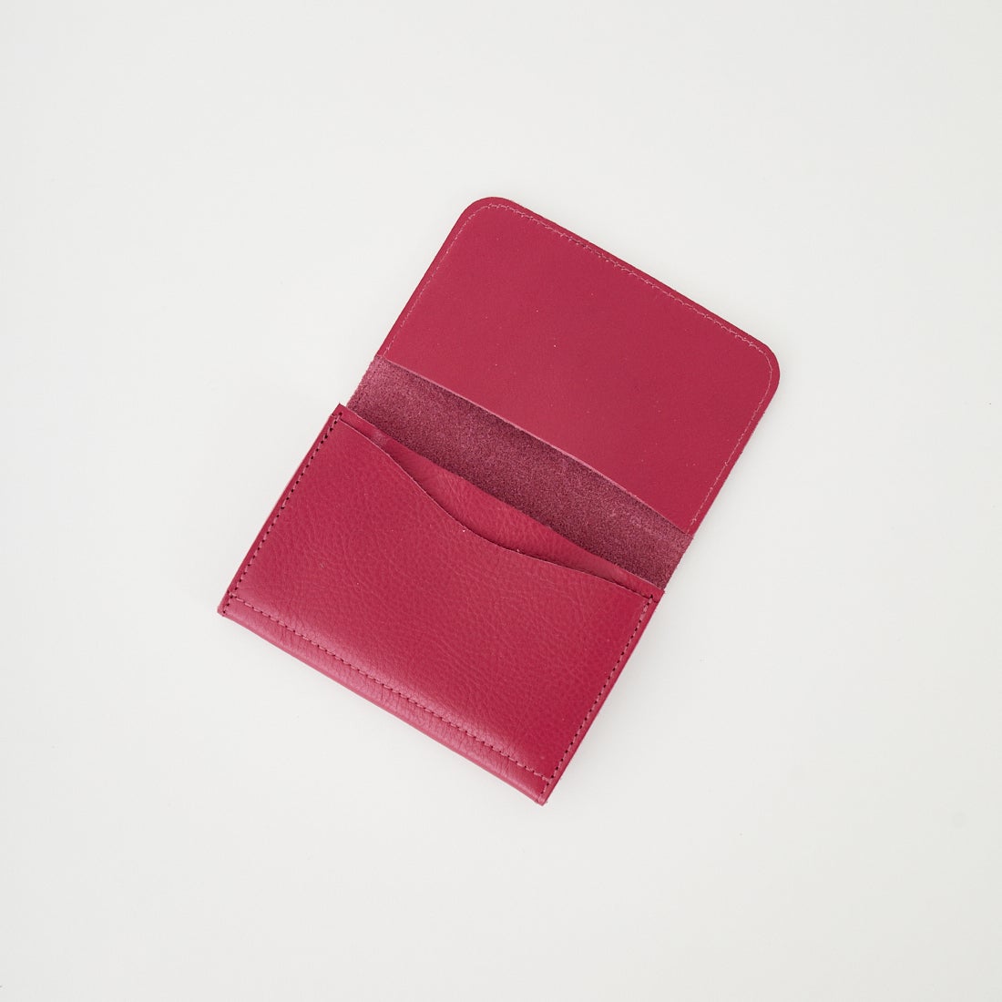 IL BISONTE [イルビゾンテ] レザーカードケース [54252309460] 77 MERLOT