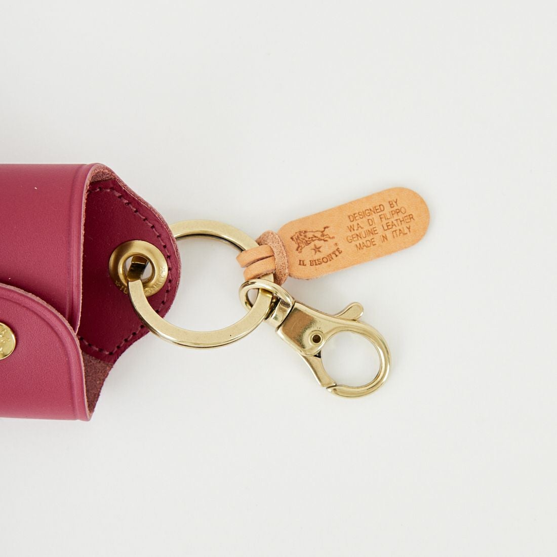 IL BISONTE [イルビゾンテ] レザーキーケース [54252309850] 77 MERLOT