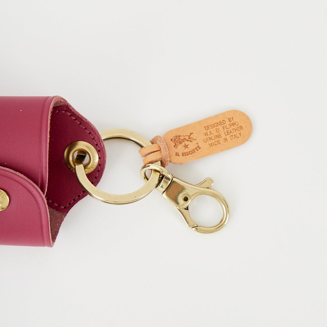 IL BISONTE [イルビゾンテ] レザーキーケース [54252309850] 77 MERLOT