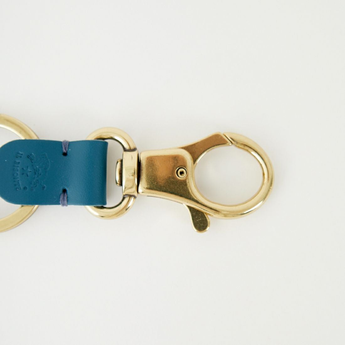 IL BISONTE [イルビゾンテ] レザーキーリング [54252309450] 47 F.GREEN