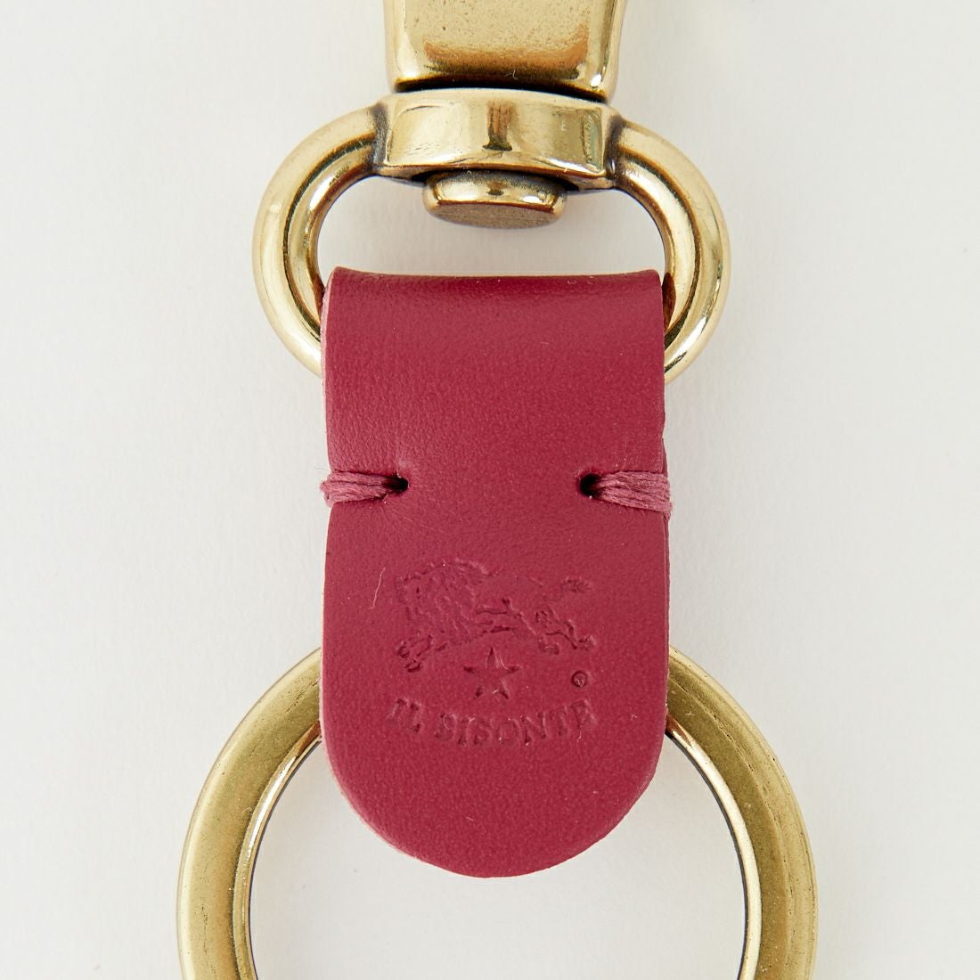 IL BISONTE [イルビゾンテ] レザーキーリング [54252309450]